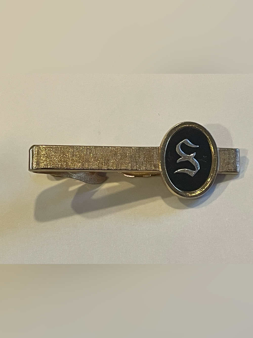 Vintage Swank Initial Tie Clip #0256